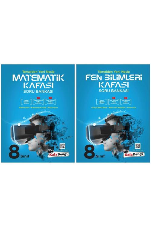 Kafa Dengi Yayınları Lgs 8. Sınıf Soru Bankası Matematik Ve Fen Bilimleri
