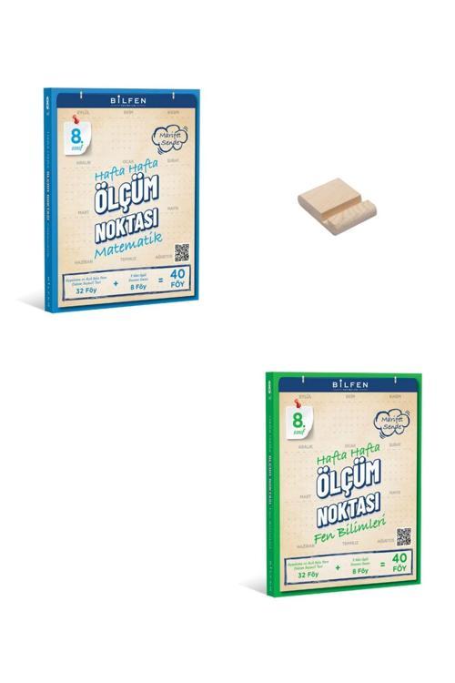 Bilfen Yayıncılık Lgs 8. Sınıf Hafta Hafta Matematik Ve Fen Bilimleri Ölçüm Noktası