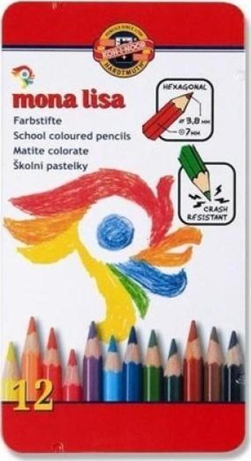 Koh-i Noor Set Of ArtistS Coloured Pencils Kuru Boya Kalemi 3812 12 Renk