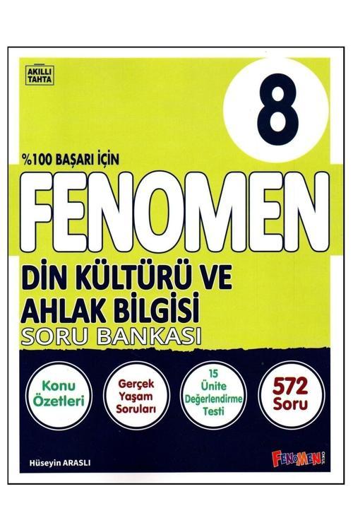 Fenomen Yayıncılık Fenomen 8. Sınıf Lgs Din Kültürü Ve Ahlak Bilgisi Konu Özetli Soru Bankası