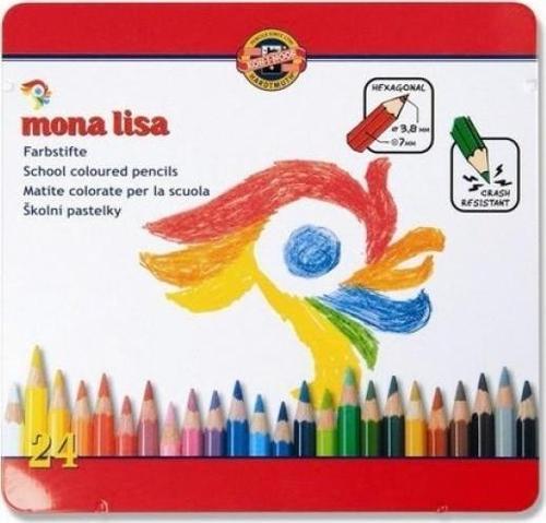 Koh-i Noor Set Of ArtistS Coloured Pencils Kuru Boya Kalemi 3814 24 Renk