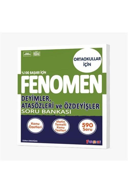 Fenomen Yayıncılık Fenomen Okul 8. Sınıf Deyimler Atasözleri Ve Özdeyişler Soru Bankası / 9786257174442