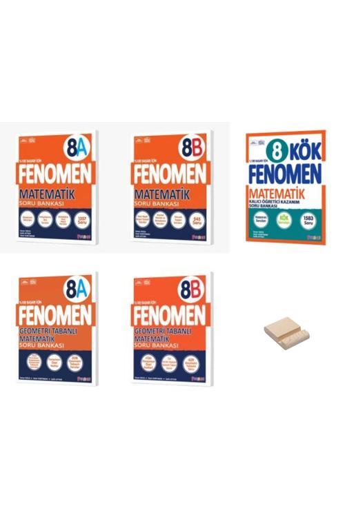 Fenomen Yayıncılık Lgs 8. Sınıf A - B Ve Kök Serisi Matematik Ve Geometri Tabanlı Matematik Soru Bankaları 5 Kitap