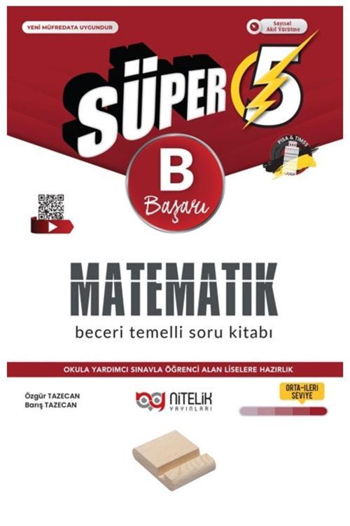 Nitelik Yayınları 5. Sınıf Beceri Temelli B Serisi Matematik Soru Bankası