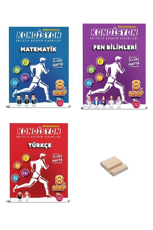 Newton Yayınları Lgs 8. Sınıf Kondisyon Denemeleri Matematik Fen Bilimleri Ve Türkçe 3Lü Set