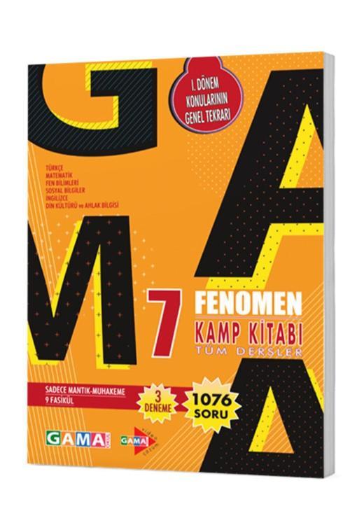 Fenomen Yayıncılık Fenomen 7.Sınıf Kamp Kitabı Tüm Dersler Soru Bankası 1.Dönem