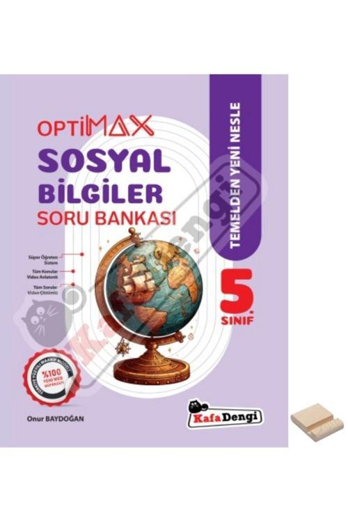 Kafa Dengi Yayınları 5. Sınıf Optimax Sosyal Bilgiler Soru Bankası