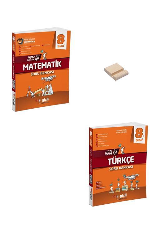 Gizli Yayınları Lgs 8. Sınıf Usta İşi Matematik Ve Türkçe Soru Bankası