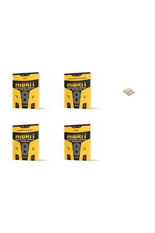 Hız Yayınları Lgs 8. Sınıf Hibrit Konu Anlatımlı Türkçe İnkılap Din Ve İngilizce 4Lü Set Soru Bankası