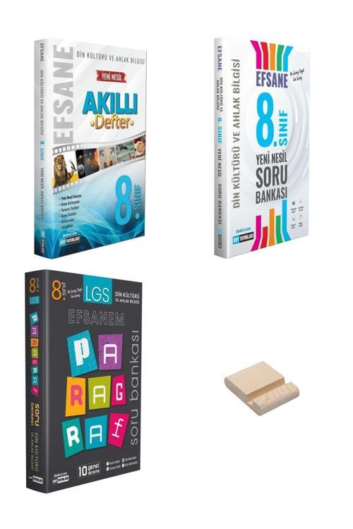Ddy Yayınları Lgs 8. Sınıf Din Kültürü Akıllı Defter Soru Bankası Ve Paragraf 3Lü Set