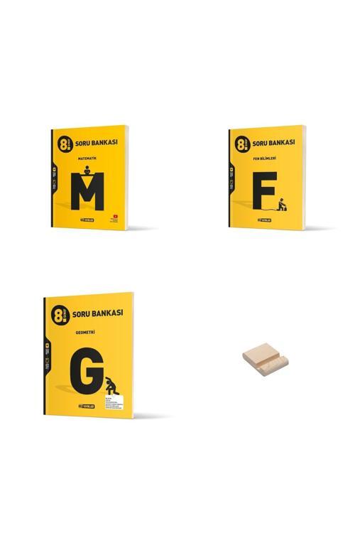 Hız Yayınları Lgs 8. Sınıf Matematik Fen Bilimleri Ve Geometri 3Lü Set Soru Bankası