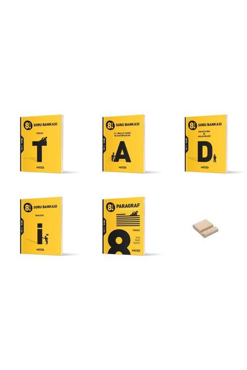 Hız Yayınları Lgs 8. Sınıf Sözel Dersler 5Li Set Soru Bankası