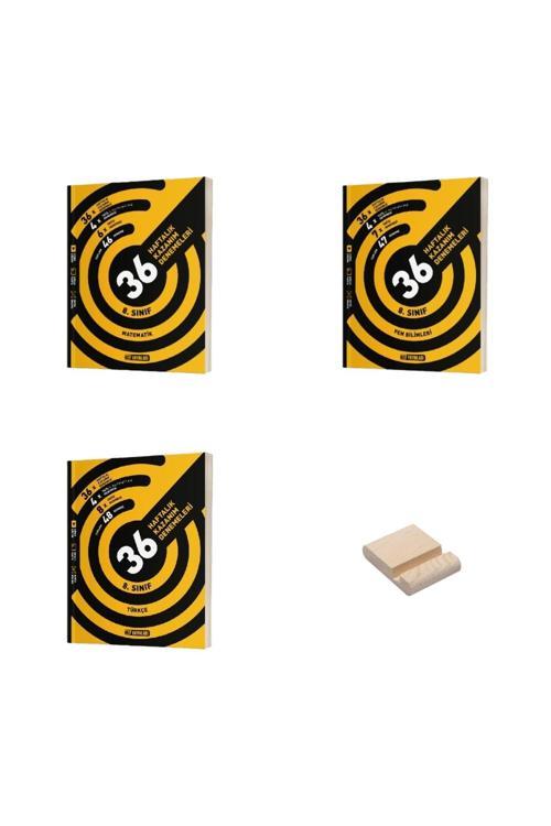 Hız Yayınları Lgs 8. Sınıf Matematik Fen Ve Türkçe Haftalık Kazanım Denemeleri 3Lü Set