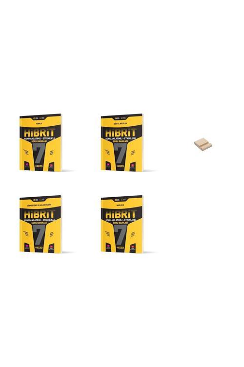 Hız Yayınları 7. Sınıf Hibrit Serisi Türkçe Sosyal Din Ve İngilizce Sözel 4Lü Set Soru Bankası