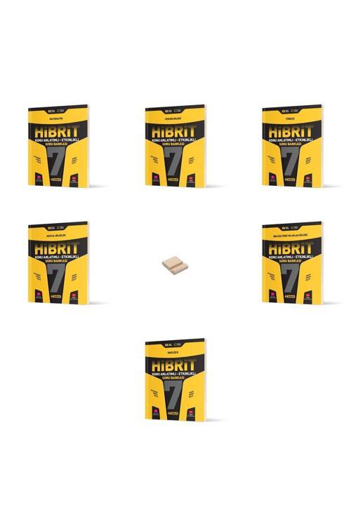 Hız Yayınları 7. Sınıf Hibrit Serisi Tüm Dersler 6Lı Set Soru Bankası