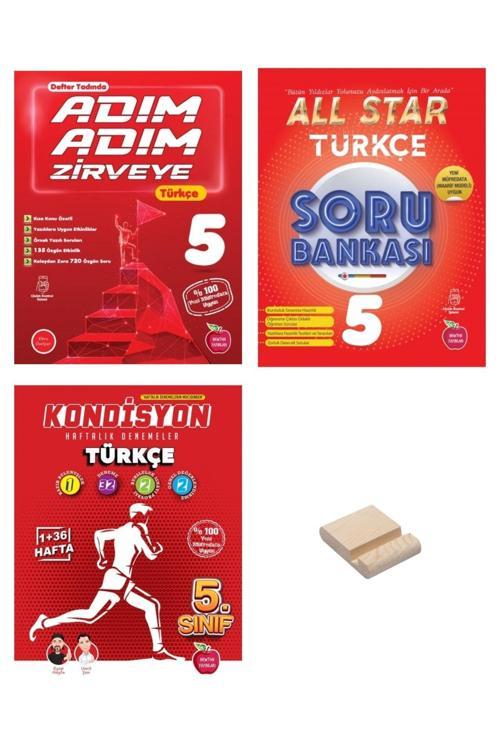 Newton Yayınları 5. Sınıf Adım Adım Zirveye All Star Ve Kondisyon Türkçe 3Lü Set