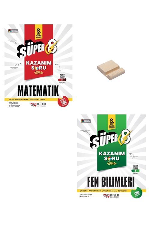 Nitelik Yayınları Lgs 8. Sınıf Kazanım Serisi Matematik Ve Fen Bilimleri Soru Bankası