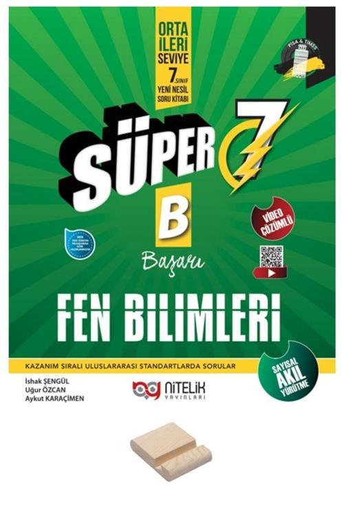 Nitelik Yayınları 7. Sınıf Beceri Temelli B Serisi Fen Bilimleri Soru Bankası
