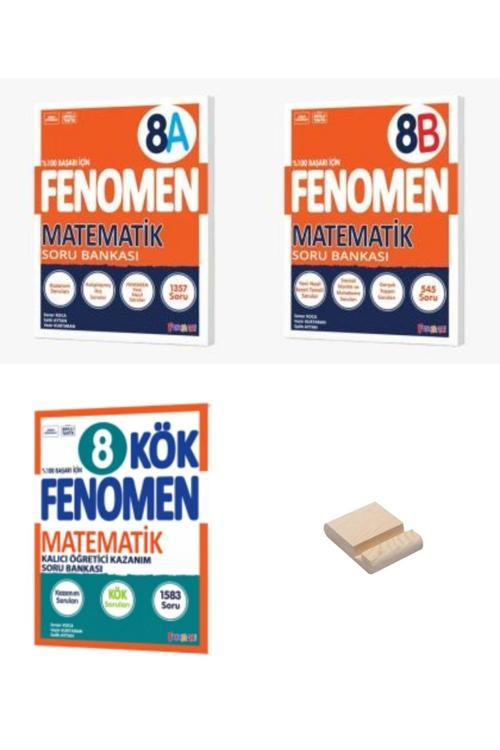 Fenomen Yayıncılık Lgs 8. Sınıf A - B Ve Kök Serisi Matematik Soru Bankaları 3 Kitap