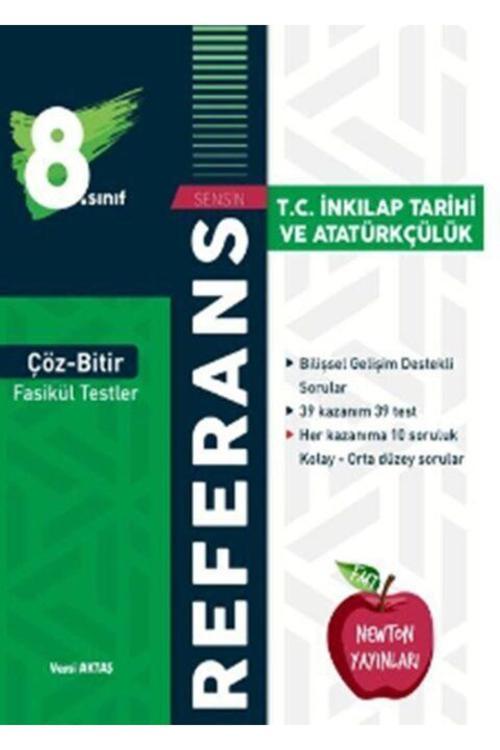 Newton Yayınları 8. Sınıf Lgs T.C. Inkılap Tarihi Ve Atatürkçülük Çöz Bitir Referans Yeni Nesil Fasikül Testler