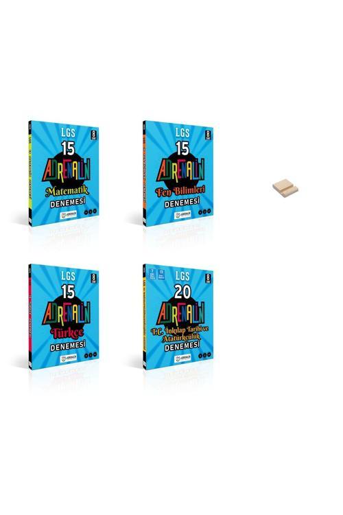 Adrenalin Yayınları Lgs 8. Sınıf Matematik Fen Türkçe Ve İnkılap 4Lü Branş Denemeleri