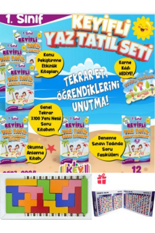 Key Kaliteli Eğitim Yayınları 1. Sınıf Yaz Tatili Keyfi + Fasikül Soru Bankası (2. Sınıfa Geçtim)