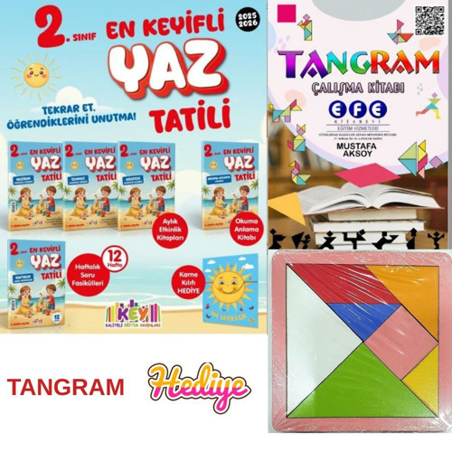 2. Sınıf En Keyifli Yaz Tatil Seti (5 Kitap) • Maarif Modeline Tam Uyumlu • Toplu alımlarda Karne Kılıfı HEDİYE