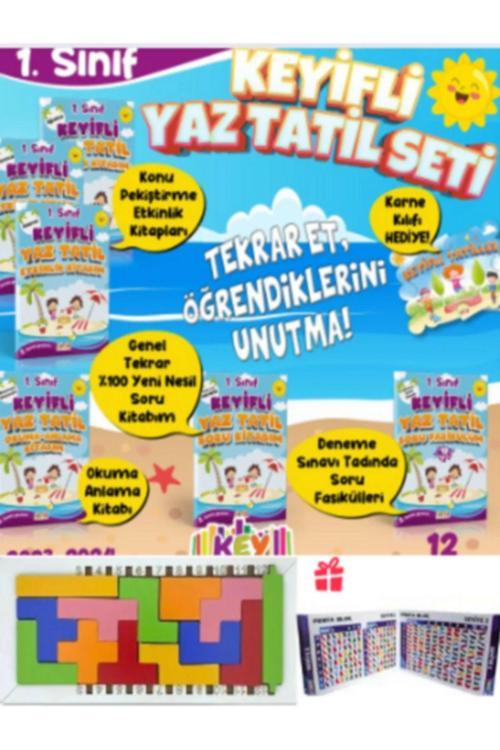 Kaliteli Eğitim Yayınları 1. Sınıf Yaz Tatili Keyfi + Fasikül Soru Bankası (2. Sınıfa Geçtim) 2024