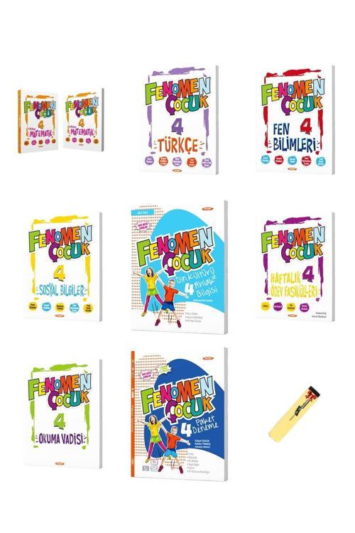 Fenomen Yayıncılık Fenomen Çocuk 4. Sınıf Tüm Dersler 9Lu Set