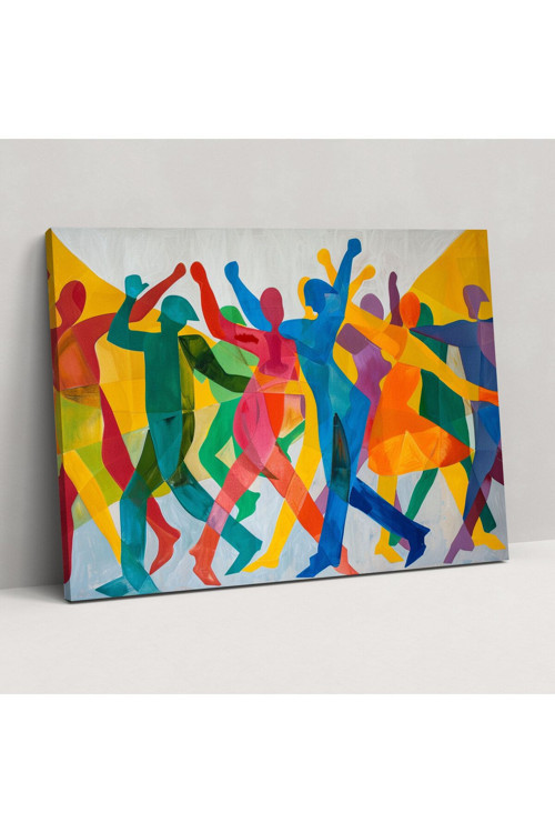 Henri Matisse Dans Eden Figürler Duvar Tablosu - Henri Matisse, Oynak, Kanvas, Henri Matisse