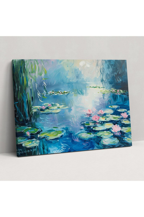 Claude Monet Nilüferler Kanvas Tablo - Claude Monet, Claude Monet, Duvar Tablosu, Kanvas Tablo