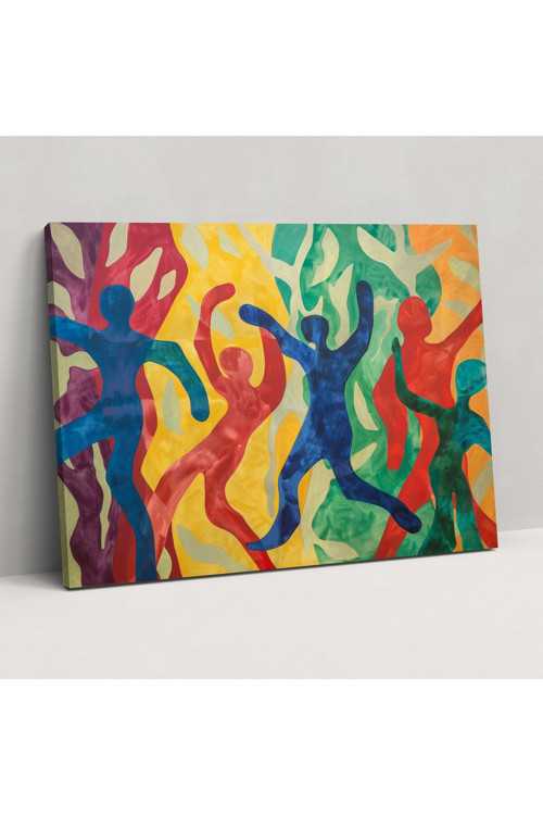 Henri Matisse Dansçılar Duvar Tablosu - Henri Matisse, Henri Matisse, Duvar Dekorasyonu, Kanvas Tablo