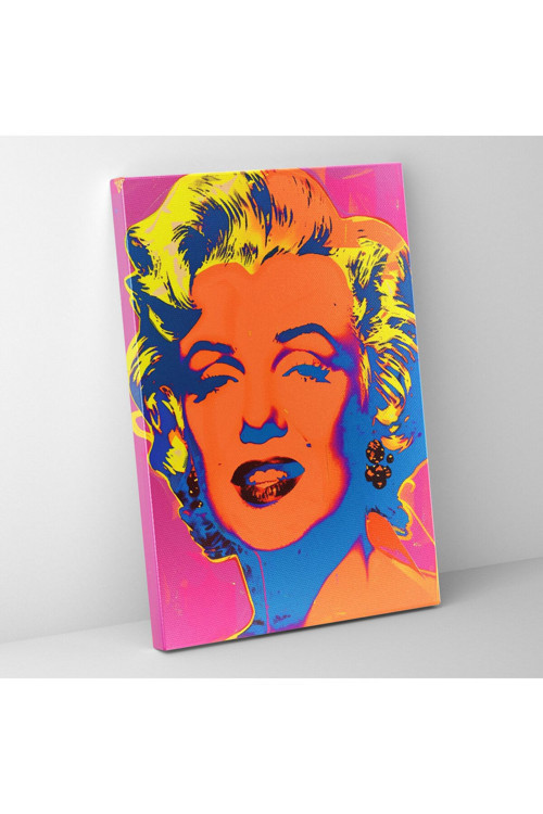 Andy Warhol Tarzı Kanvas Tablo Duvar Tablosu, Andy Warhol, Ev Dekorasyonu