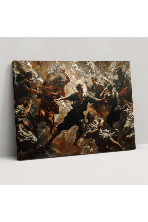 Caravaggio Tarzı Duvar Tablosu - Caravaggio, Duvar Tablosu, Ev Dekorasyonu, Kanvas Tablo