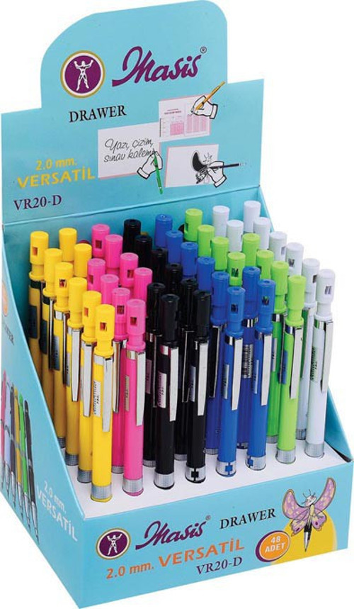 Vr20-D Versatil Kalem 2.00 Mm Drawer (48 Lik Paket)