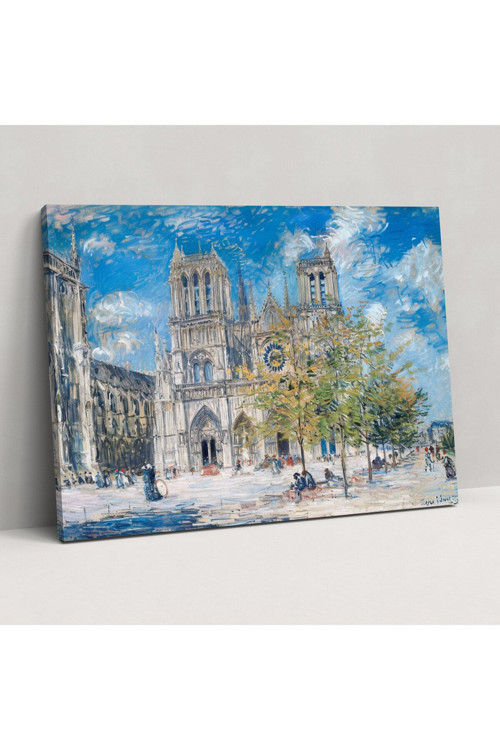 Claude Monet Rouen Katedrali Kanvas Tablo, Claude Monet, Duvar Tablosu, Kanvas Tablo