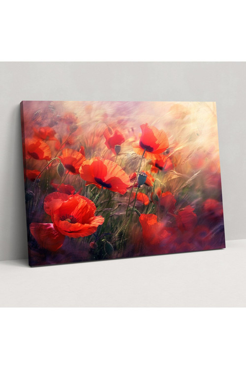 Haşhaş Tarlası Claude Monet Duvar Süslemesi, Claude Monet, Kanvas Tablo, Duvar Dekorasyonu