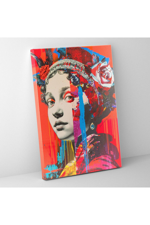 Rönesans Pop Art Kanvas Duvar Dekorasyonu, Klasisizm ve Popart, Duvar Dekorasyonu