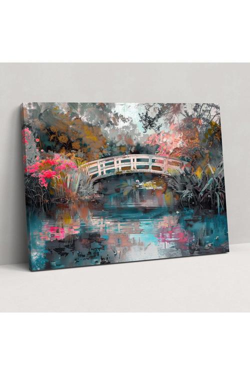Claude Monet Sakin Gölet Kanvas Tablo - Claude Monet, Ev Dekorasyonu, Kanvas Tablo, Duvar Tablosu