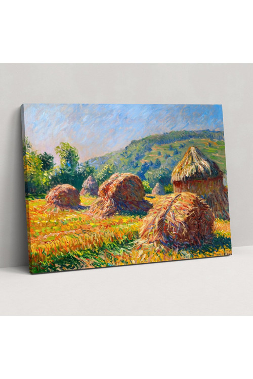 Claude Monet Fransız Kırsal Kanvas Tablo, Claude Monet, Ev Dekorasyonu, Kanvas Tablo