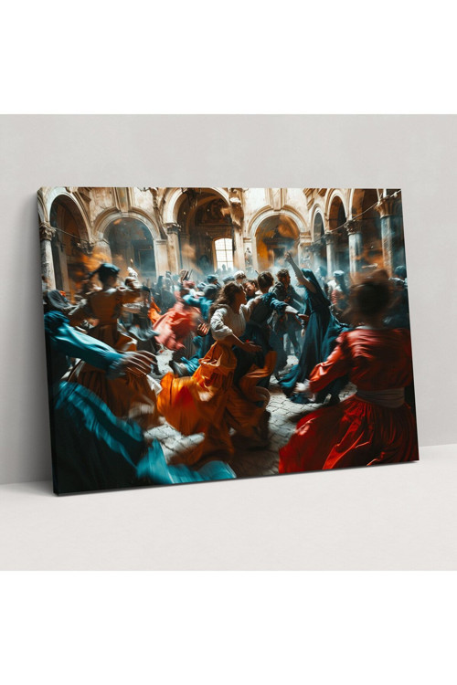 Caravaggio Tarzı Kanvas Tablo - Caravaggio, Duvar Tablosu, Dinamik Aydınlatma, Ev Dekorasyonu