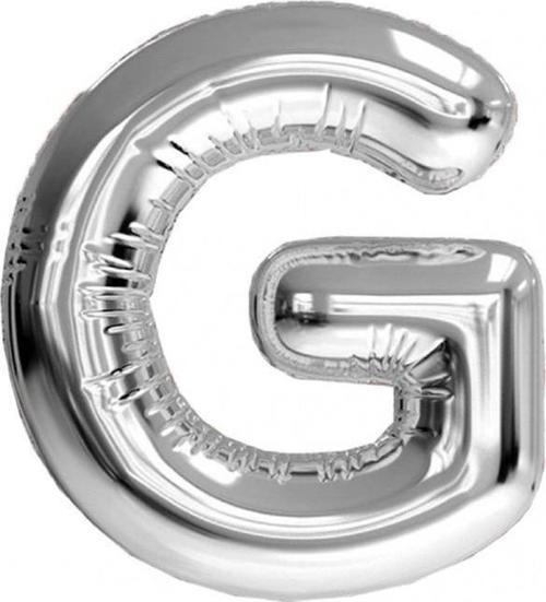 Folyo Balon 100 Cm Harf Şişirilmemiş Gümüş (G Harfi) 01358