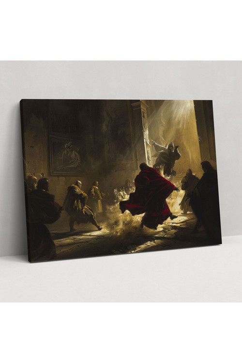 Caravaggio Tarzı Duvar Tablosu - Caravaggio, Ev Dekorasyonu, Kanvas Tablo, Duvar Tablosu