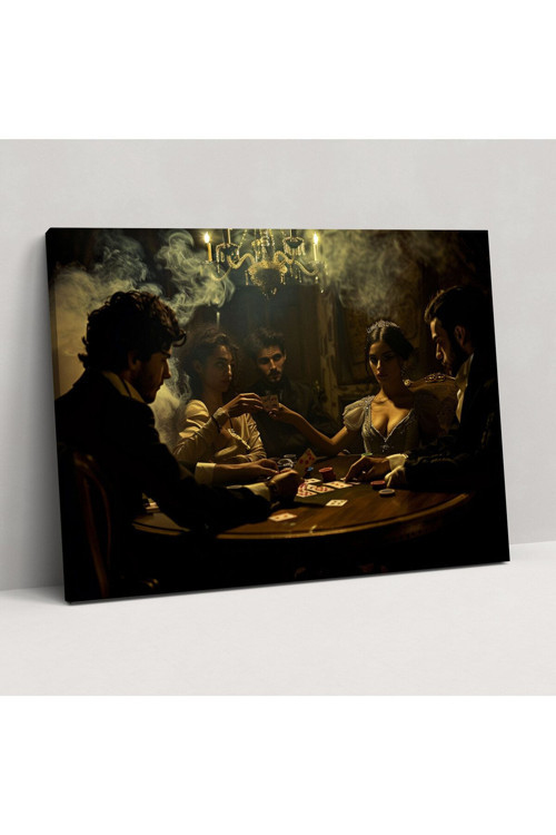 Caravaggio Tarzı Kanvas Tablo - Caravaggio, Duvar Tablosu, Duvar Dekorasyonu, Kanvas Tablo
