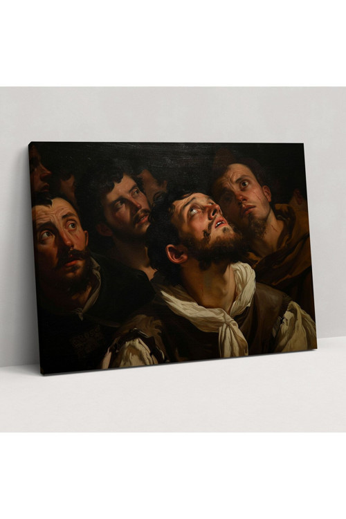 Caravaggio Tarzı Kanvas Tablo - Caravaggio, Duvar Tablosu, Duvar Dekorasyonu, Kanvas Tablo