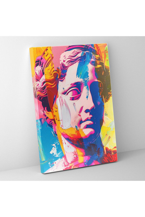 Klasisizm Pop Art Kanvas Tablo, Klasisizm Ve Popart, Kanvas Tablo, Klasisizm Pop Art