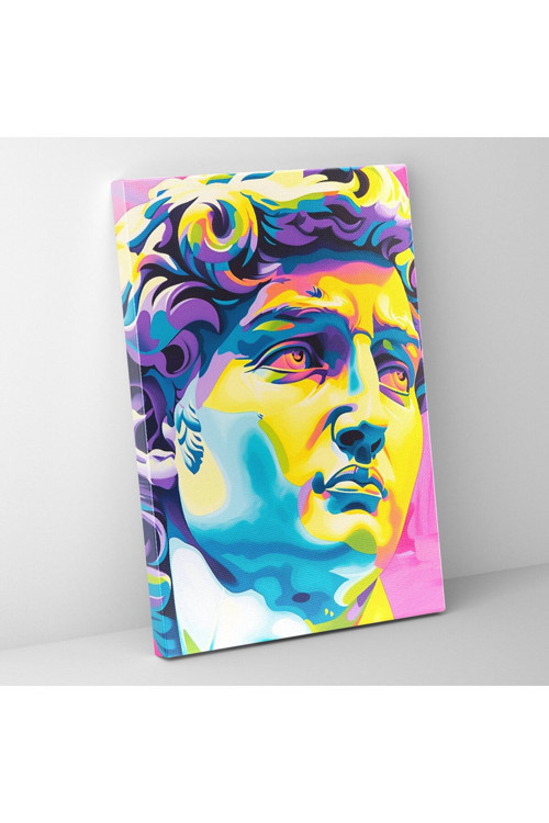 Cesur Heykel Kanvas Tablo - Klasisizm ve Popart, Kanvas Tablo, Kanvas Tablo, Duvar Tablosu