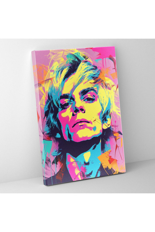 Andy Warhol Kanvas Tablo, Ünlü Pop Art, Andy Warhol, Kanvas Tablo