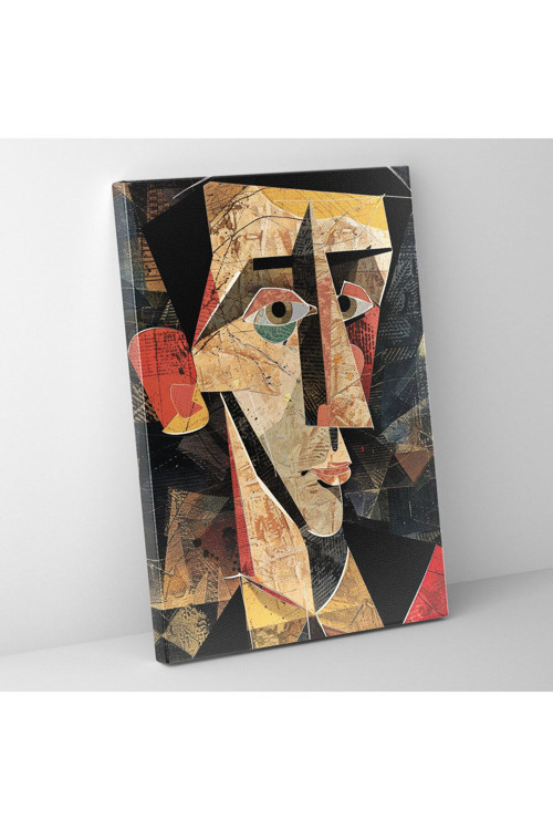 Picasso Kübizm Duvar Tablosu - Kübizm, Kübizm, Kanvas Tablo, Duvar Süslemesi