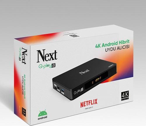 Q-Play 4K Ultra Hd Android Uydu Alıcısı
